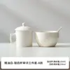 Óleo de porco Conjunto de xícaras de avaliação branca chá oolong avaliação Xícara Chá da Rocha Wuyi Balde de chá especial certificação QS avaliação avaliação xícara de chá