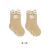 Calcetines de invierno gruesos de rizo para recién nacidos, calcetines lindos de dibujos animados hasta la pantorrilla, calcetines antideslizantes para el suelo para interiores para bebés y niños pequeños