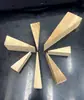 Tapón de Madera Triangular Cabeza Grande Cuña de Madera Anticorrosión Sitio de Construcción Instalación de Puertas y Ventanas Cuña de Madera ALC Tapón de Madera Punta de Madera Bloque de Madera Xiao