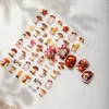 Stickers para Uñas Cyansea Shell Light Populares Lindos Stickers para Uñas Fábrica al por Mayor Stickers para Uñas de Oso y Conejo