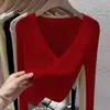 Cárdigan de Seda de Hielo para Mujer, Chaqueta Roja Delgada, Chal, Nuevo Estilo de Verano, Combinado con una Falda, Cubierta Exterior, Top Corto de Punto
