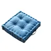 Cojín Cuadrado de Terciopelo Engrosado para Silla de Oficina para Estar Sentado Mucho Tiempo, Cojín de Felpa Antideslizante para Silla de Estudiante, Tatami para el Hogar