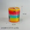 Círculo Arco Iris Primavera Cultural y Creativo Regalo Educativo Nostálgico Jenga Círculo Arco Iris Mágico Plástico Juguetes para Niños Venta al por Mayor