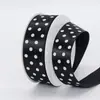 Cinta Estampada de Lunares de Alta Densidad de 2.5cm, Accesorios para el Cabello, Pinzas para el Cabello, Cinta de Poliéster con Lazos, Cinta para Envolver Regalos y Flores