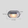 Lámpara de Pared Exterior Estilo Industrial Retro Americano Patio Terraza Puerta Exterior Resistente al Óxido Cafetería Lámpara de Pared de Aluminio Fundido Otros