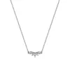 Venta Directa de Fábrica Collar con Colgante Marquise de Zircón en Acero Inoxidable 316, Cadena Clavicular Versátil de Lujo Ligero, Joyería que No se Desvanece