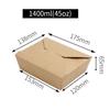 Caja de Almuerzo Desechable al por Mayor caja cuadrada para pollo frito caja para llevar caja de empaque para pulpo bolitas pequeñas caja de empaque de alimentos de papel Kraft