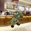 Xue Zhiqian mismo estilo dinosaurio muñeco de peluche llavero colgante mochila escolar bolso adornos mochila muñeca linda mujer hombre