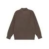 Roupas Masculinas North Boundary Marca Americana Moderna Outono 2025 Novo Suéter Casual de Gola Redonda Masculino Pulôver Solto Suéter de Tricô