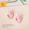 Accesorios de Resina al por Mayor Dibujos Animados Pegamento de Crema DIY Pasador Agujero Hebilla de Zapato Decoración de Joyería Animales Lindos Teléfono