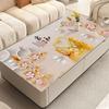 Nuevo Mantel 3D Impermeable y a Prueba de Aceite Lavado Libre PVC Engrosado Resistente a la Suciedad y Duradero Estilo Chino Mantel para Mesa de Comedor Mantel para Mesa de Centro Anti-escaldaduras