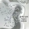 Champagne Transparente Marquise Zircón Super Brillante Joyería para Uñas Transparente Fondo Puntiagudo Forma de Gota de Agua con Alas de Mariposa Diamante para Uñas Joyería al por Mayor