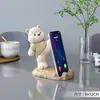 Urso de Desenho Animado Genuíno Desenho Animado Criativo Fofo Grande Suporte para Celular Ornaments Suporte de Mesa para Escritório Tablet para Assistir Dramas