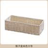 Cesta de Almacenamiento Grande de Cuerda Hecha a Mano Marca Mark Organización de Cocina Utensilios Sala de Estar Cesta de Almacenamiento Varios Caja de Almacenamiento de Escritorio para Papelería