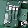 Conjunto de Cortadores de Unha, Cortadores de Unha Anti-Salpicos, Conjunto de Cortadores de Unha Domésticos de Alta Qualidade, Ferramentas de Manicure, Conjunto Completo de Ferramentas de Manicure