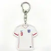 2026 Copa Mundial de Fútbol de Estados Unidos, Canadá y México Estrella de Jersey Llavero Colgante de Acrílico Messi C. Recuerdo para Fan de Ronaldo