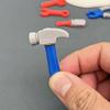 Mini Gadget Modelo de Martillo de Simulación diy Llavero Accesorios para Carcasa de Teléfono Accesorios de Resina Accesorios de Pegamento en Crema