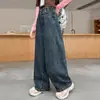 2026 Nuevos Jeans para Niñas Primavera y Otoño Pantalones Banana de Moda para Niños Pantalones de Guadaña para Niñas Grandes Pantalones Banana Modernos