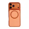 Adecuado para funda de teléfono móvil Iphone18Promax, Succión Magnética con Sensación de Piel, Funda Protectora Anticaídas Mate Galvanizada Apple 17