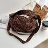 2024 Nuevo Corea del Sur Bolsa de Tela Floral Pequeña Fresca Artística Elegante para Vestir Bolso de Hombro Cruzado Estudiante Bolsa de Tela