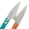 Tijeras de dos colores, tres colores disponibles, tijeras para hilo de coser, tijeras pequeñas para cortar puntas de hilo, tijeras para sedal de pesca, tijeras para el hogar al por mayor