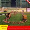 Celebridade on-line pai-filho Pit montanha-russa sem energia parque de diversões equipamentos de expansão de fitness físico infantil Parque Bicicleta