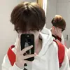 Peluca para hombre cobertura total de la cabeza niños cubierta diferencial rota pelo corto flequillo oblicuo hombres coreanos guapos en stock una generación de cabello