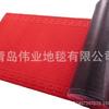 Los fabricantes pueden producir alfombra de oficina hogar dormitorio alfombra de pvc felpudo tapete antideslizante tapete de terciopelo gofrado publicitario