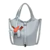 Bolso de mano de verano para mujer 2026 nueva moda coreana de nicho tipo cubo bolso bandolera súper popular