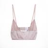Tangge bralette Seda de Morera satén elástico ropa interior delgada pecho pequeño seda sin aros sujetador de lujo