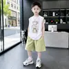 Conjunto de Verano para Niños 2026 Estilo Nuevo Chaleco sin Mangas para Niños, Ropa Deportiva Fresca de Verano para Niños Mayores