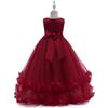 Amazon Wish Vestido de Boda para Niños Grandes Vestido de Princesa Bordado de Palmera Vestido Largo Hasta el Suelo Vestido de Pasarela