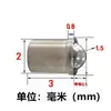 Tornillo de Acero Inoxidable de Presión con Cuerpo Perlado de Posicionamiento Escalonado, Bola de Contacto de Resorte, émbolo de Cabeza de Bola, 3-12
