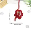 Parche Bordado de Flor de Cuentas Hecho a Mano Estilo Nuevo Transfronterizo Accesorios Colgante Llavero Decoración para Bolsos Accesorios para Ropa