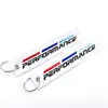 Lanyard para Teléfono Móvil de Rendimiento de Coche Modificado Colgante Metálico de Coche Colgante de Correa de Muñeca de Tela Bordada