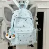 Mochila Escolar Transfronteriza Femenina Ins Nicho Estudiante de Secundaria Corazón de Niña Lazo Versátil de Aspecto Atractivo Mochila Estudiantil
