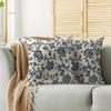 Fronha Floral Retrô Mais Vendida Transfronteiriça Almofada Creme Estilo Country Amazon Almofada Decorativa para Sofá de Casa Mesinha de Cabeceira