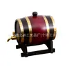 Vino Tinto Más Vendido Transfronterizo Barril de Roble Bar Catering Barril de Pino Regalo Adornos Decorativos Barril Horizontal en stock