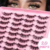 Fornecimento Transfronteiriço de Cílios Postiços, Estilo Russian Curl, Cílios Postiços Estilo Europeu e Americano, Cílios Espessos e Curvados Estilo Fox, Atacado de Fábrica