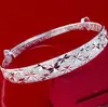 Pulsera de plata cielo estrellado S999 Plata de Ley Pulsera de plata de ley para mujer joyería de plata oferta especial pulsera superior Lin pelo joyería de plata