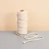 Tampa de Gás Natural para Tubulação de Gás, Tampa para Tubulação de Água, Embelezamento com Corda de Algodão e Linho Feita à Mão DIY, Transformação Criativa, Renda de Algodão