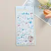 Pegatinas Divertidas Flotantes 3D de Dibujos Animados Diamante de Cristal Pegatinas Decorativas para Niños Pegatinas 3D Lindas en Relieve para Diario de Niña