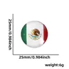 Itens de Decoração para a Copa do Mundo dos EUA, Canadá e México, Broches, Adereços de Torcida para Fãs de Futebol, Adereços para Fotos, Insígnias Temáticas de Bandeira