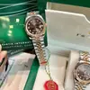 Diario Laojia 31mm Reloj Mecánico de Cuarzo para Mujer Resistente al Agua Luminoso 28mm Elegante Acero Inoxidable Venta Directa de Fábrica Ghost del Agua
