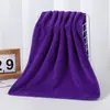 Toalla 75 Microfibra Salón de Belleza Barbería Pañuelo para la Cabeza Poliéster-Nylon Absorbente Suave Engrosada Toalla para Secar el Cabello