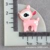 Accesorios de resina con dibujos de ciervos Sika, animales, crema, pegamento, carcasas para teléfonos móviles, bricolaje, agujeros, parches para zapatos
