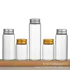 Lugar de fábrica tapa de aluminio de 37 mm tornillo de control botella Botella de Cordyceps botella de té de flores botella de polvo de vidrio botella de deriva botella de medicina