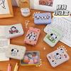 Caja de almacenamiento de gelatina para perros de Tengyi, caja de hierro, caja de dulces con pegatinas para cuentas de mano de niña, caja de almacenamiento de escritorio, caja de joyería