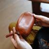 Bolso de Mano de Moda, Billetera Portátil Retro, Bolsa para Guardar Audífonos, Bolsa de Almacenamiento 2026 para Artículos Coleccionables como Pulseras de Nogal