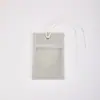 Nueva Bolsa de Empaque para Ropa Lina, Personalizada, con Tapa abatible a Prueba de Polvo, Bolsa para Guardar Bata de Seda, Bolsa de Tela tipo Sobre de Alta Calidad